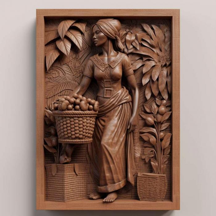 نموذج ثلاثي الأبعاد لآلة CNC 3D Art 